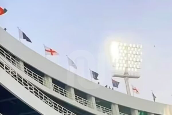 Karachi Stadium: Missing Indian Flag in ICC