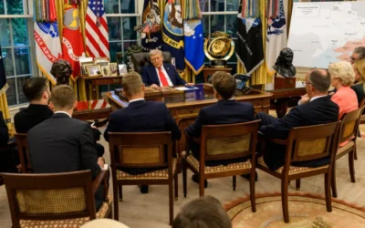 Trump’s Oval Office Map Shapes His Stance on Ukraine War